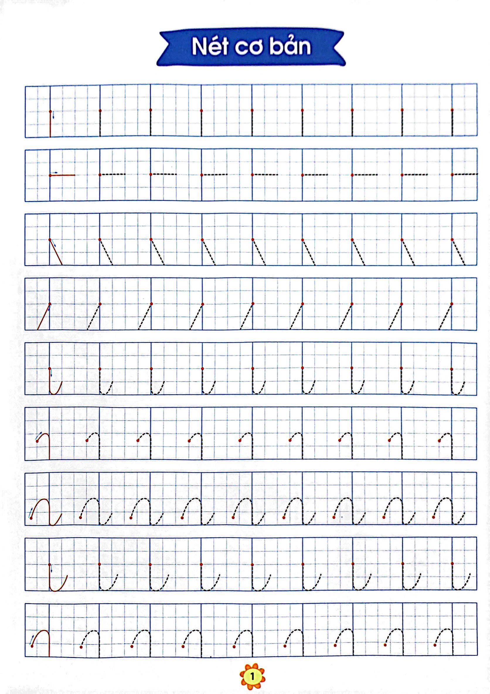 bộ bé chuẩn bị vào lớp 1 - bé làm quen chữ cái - tập 1 (dành cho trẻ từ 4-5 tuổi) - Ảnh 3
