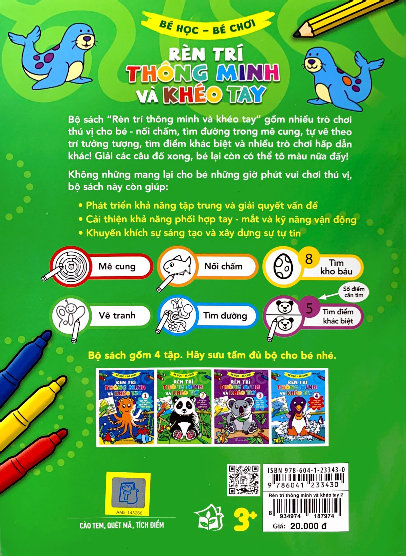 bộ bé học-bé chơi - rèn trí thông minh và khéo tay 2 - Ảnh 7