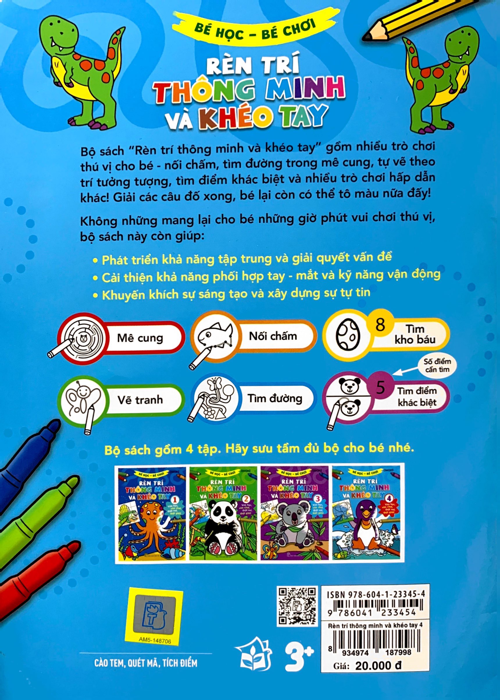 bộ bé học-bé chơi - rèn trí thông minh và khéo tay 4 - Ảnh 7