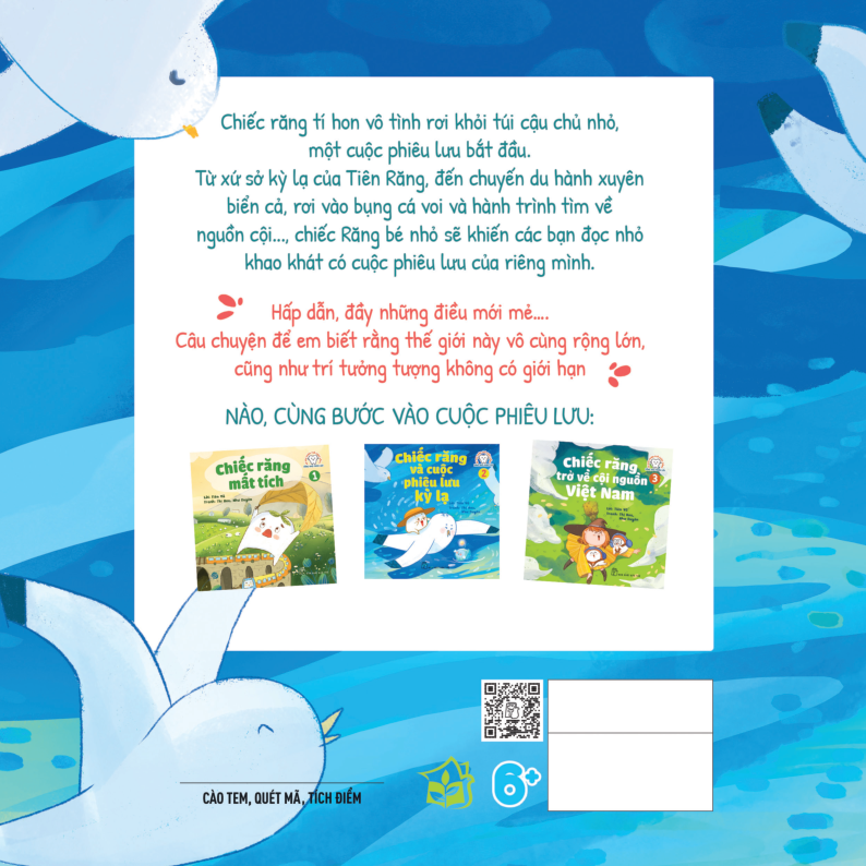 bộ bé học khám phá cuộc sống - răng nhỏ phiêu lưu - tập 2: chiếc răng và cuộc phiêu lưu kỳ lạ - Ảnh 10