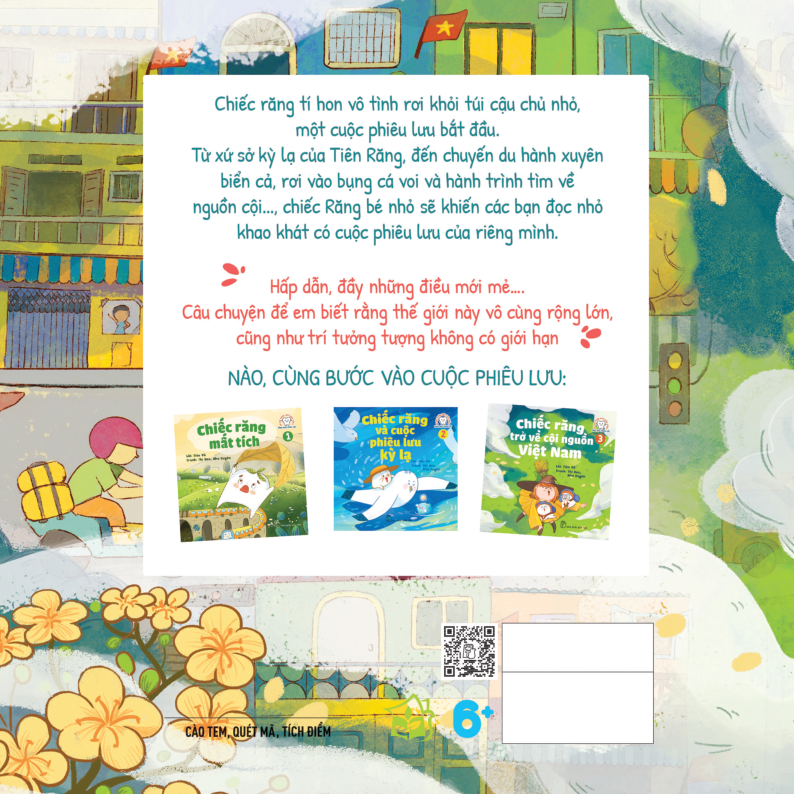 bộ bé học khám phá cuộc sống - răng nhỏ phiêu lưu - tập 3: chiếc răng trở về cội nguồn việt nam - Ảnh 10