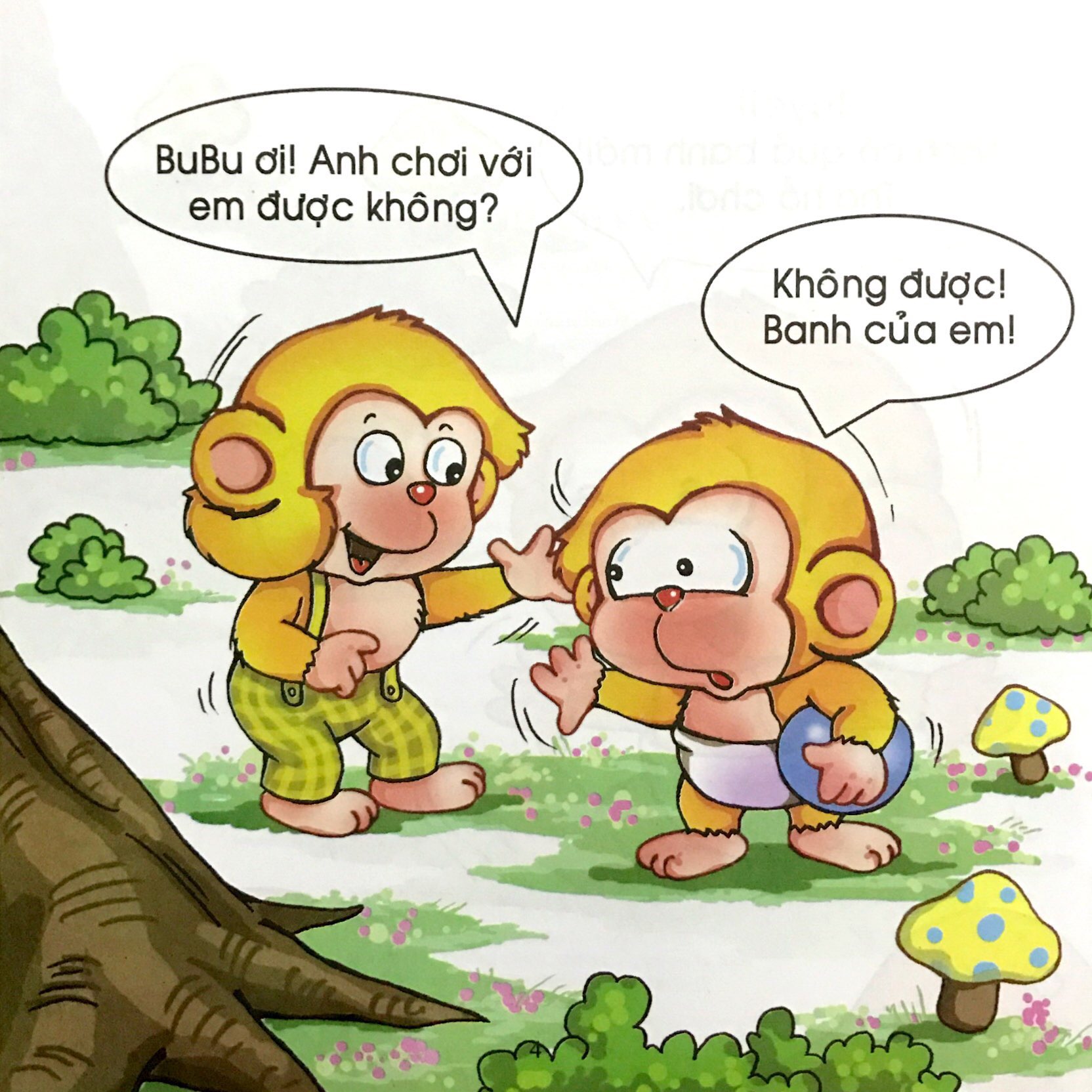 bộ bé học lễ giáo - bubu 05: ích kỷ (tái bản 2022) - Ảnh 3