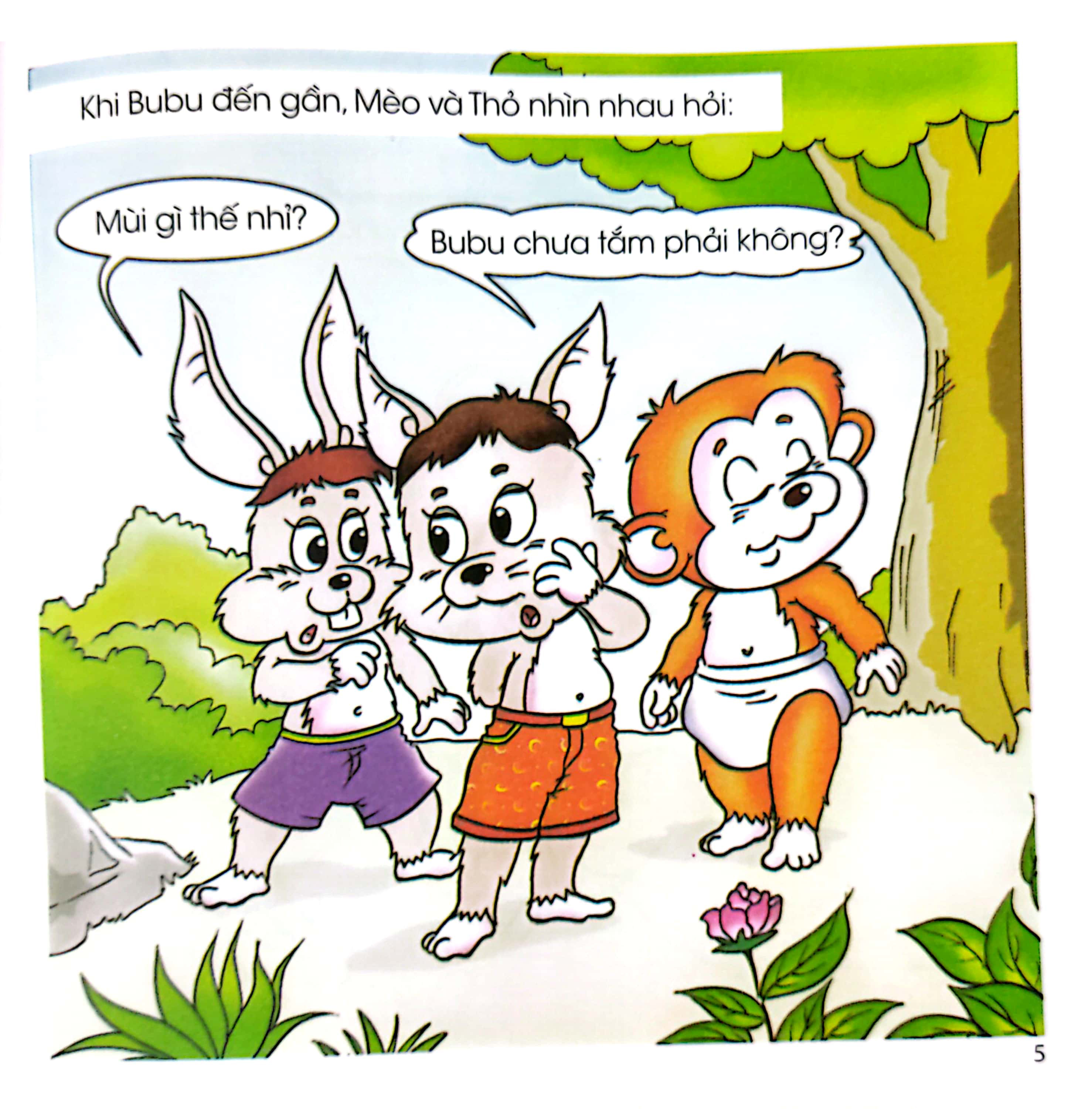 bộ bé học lễ giáo - bubu 41: không sạch sẽ (tái bản) - Ảnh 6