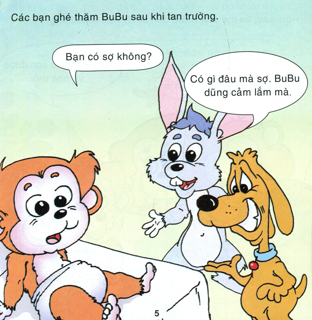 bộ bé học lễ giáo - bubu 47: dũng cảm (tái bản 2022) - Ảnh 5