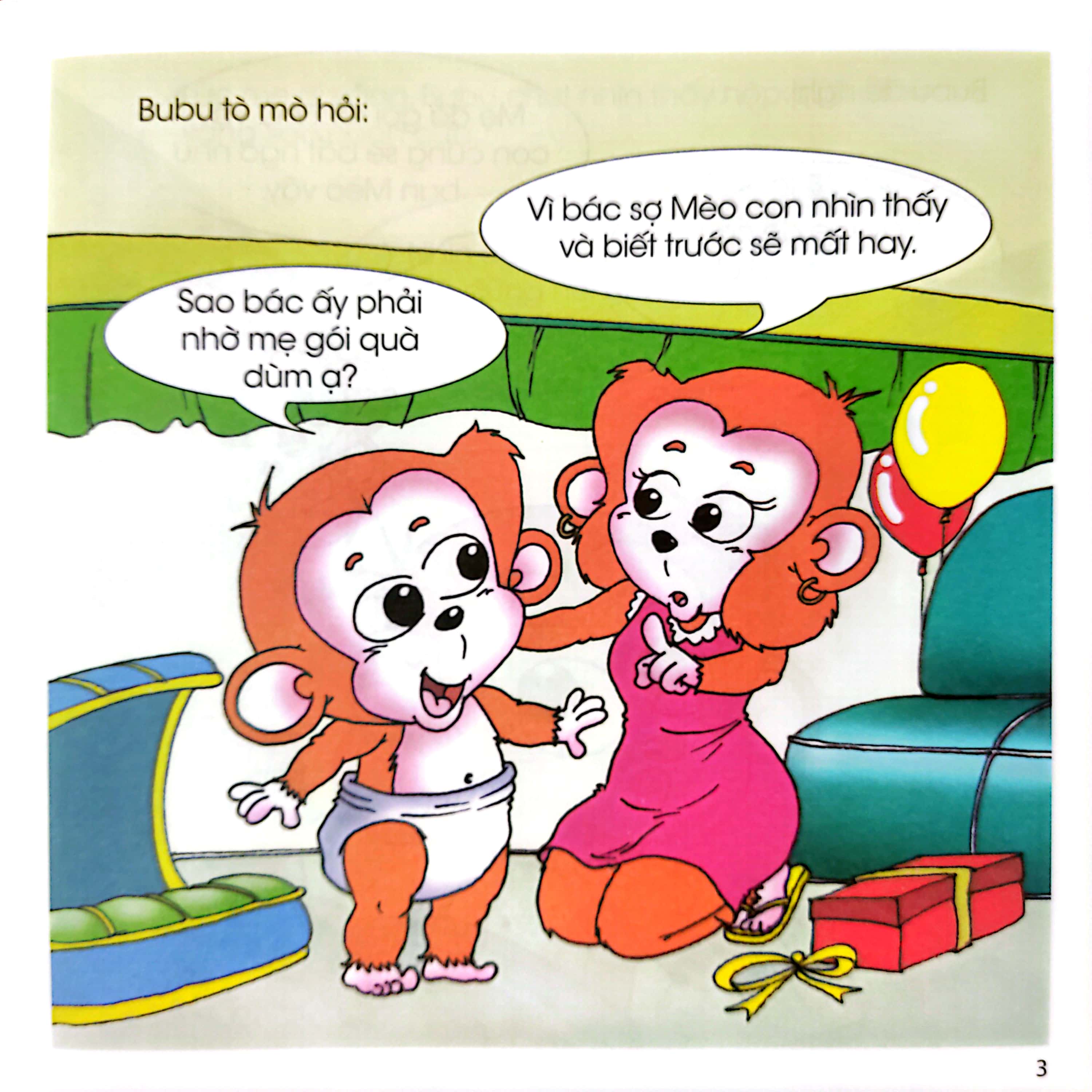 bộ bé học lễ giáo - bubu 48: tò mò (tái bản 2022) - Ảnh 4