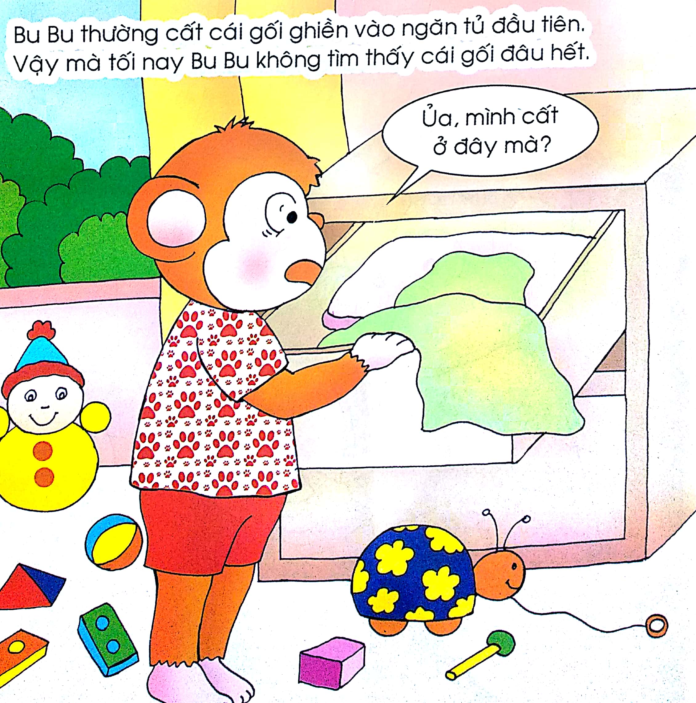 bộ bé học lễ giáo - bubu 58: bubu và cái gối ghiền (tái bản) - Ảnh 4