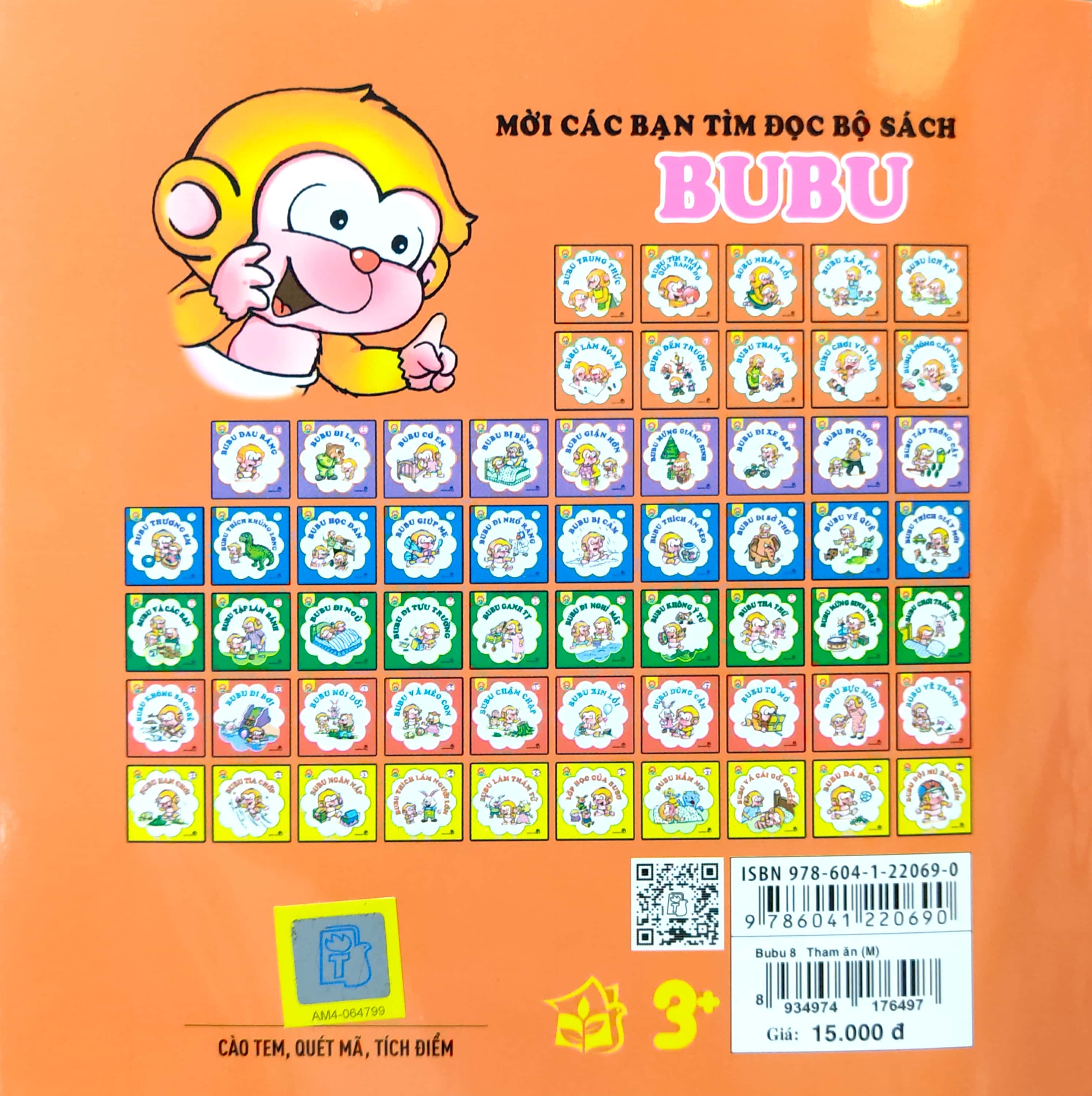 bộ bé học lễ giáo - bubu tập 08: tham ăn (tái bản 2022) - Ảnh 7