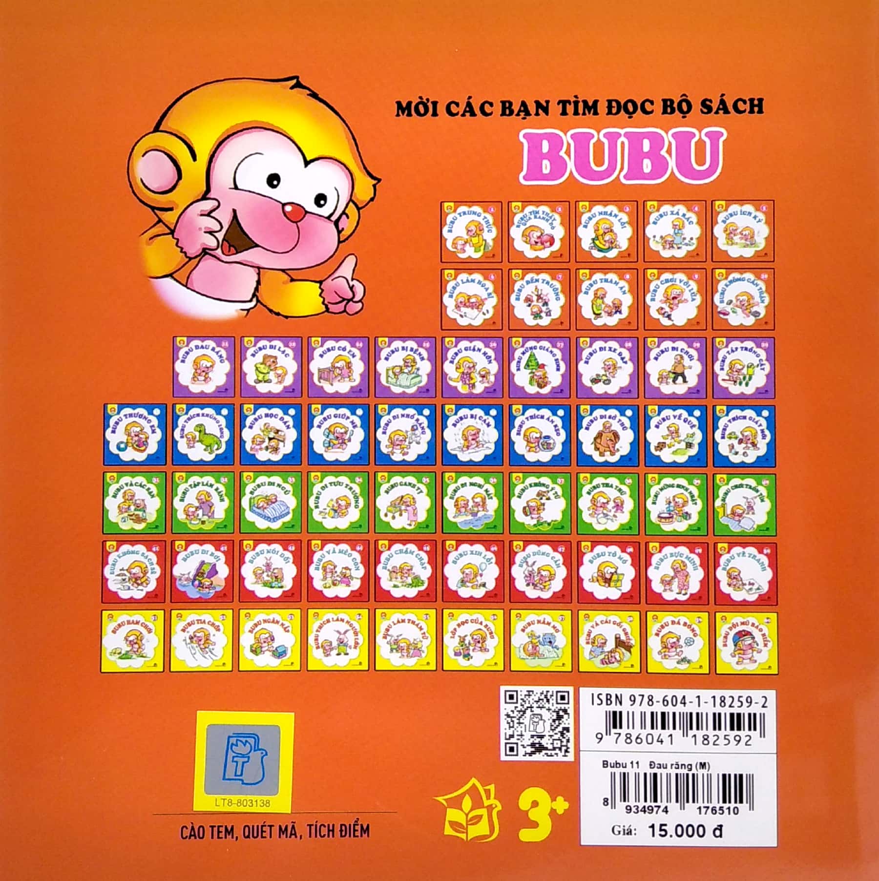 bộ bé học lễ giáo - bubu tập 11: đau răng (tái bản 2022) - Ảnh 6