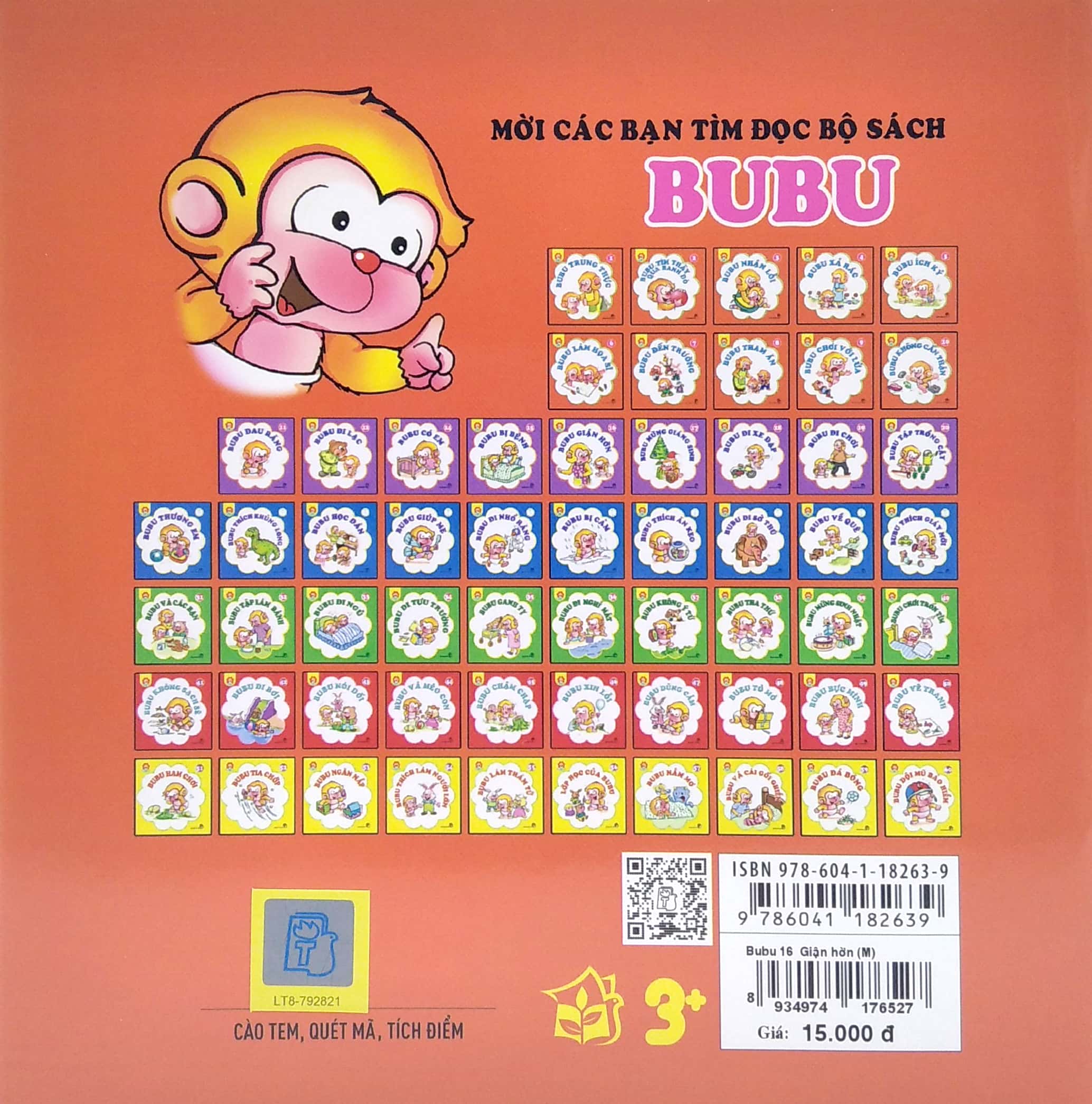 bộ bé học lễ giáo - bubu tập 16: giận hờn (tái bản 2022) - Ảnh 6