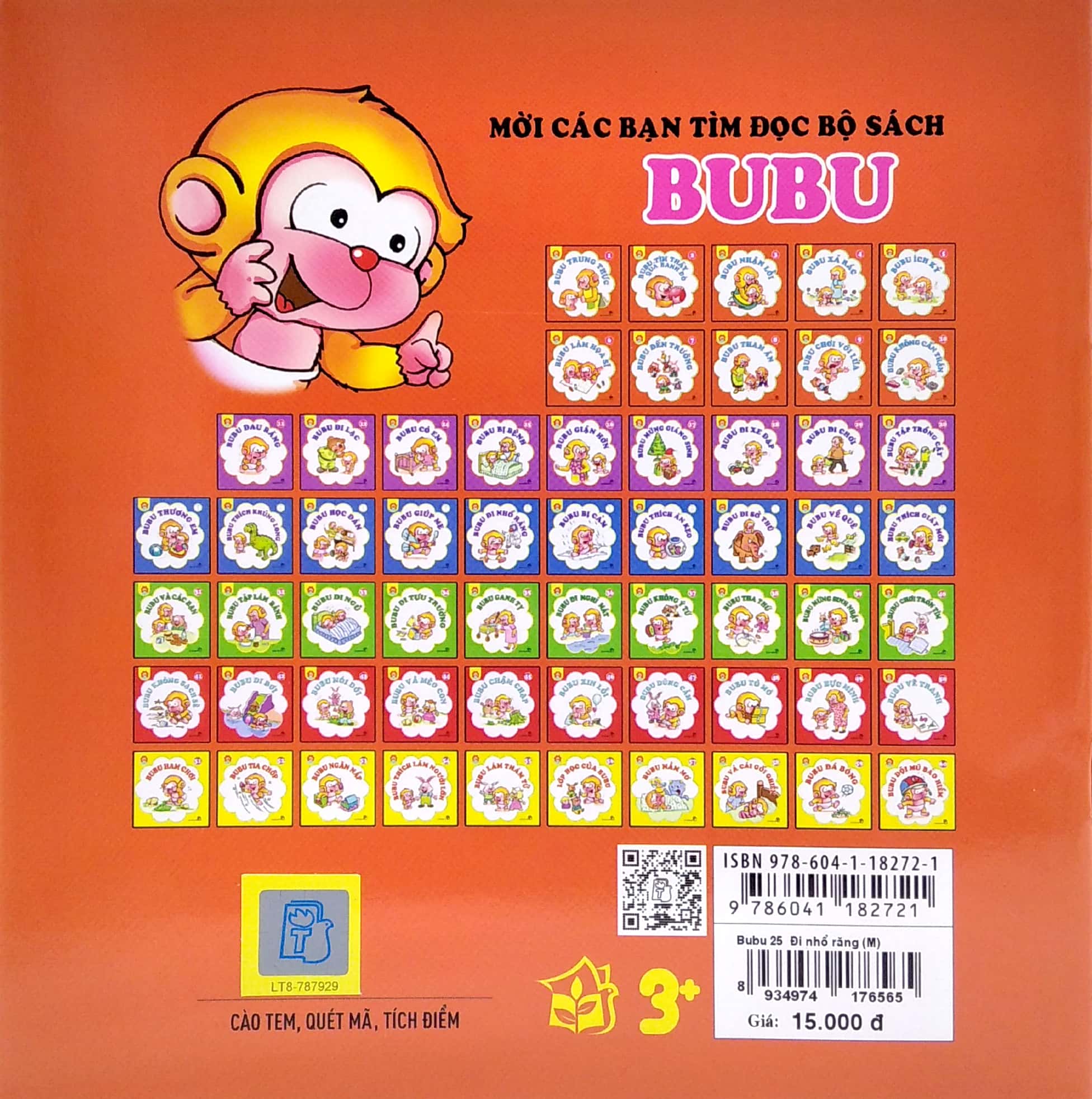 bộ bé học lễ giáo - bubu tập 25: đi nhổ răng (tái bản 2022) - Ảnh 6