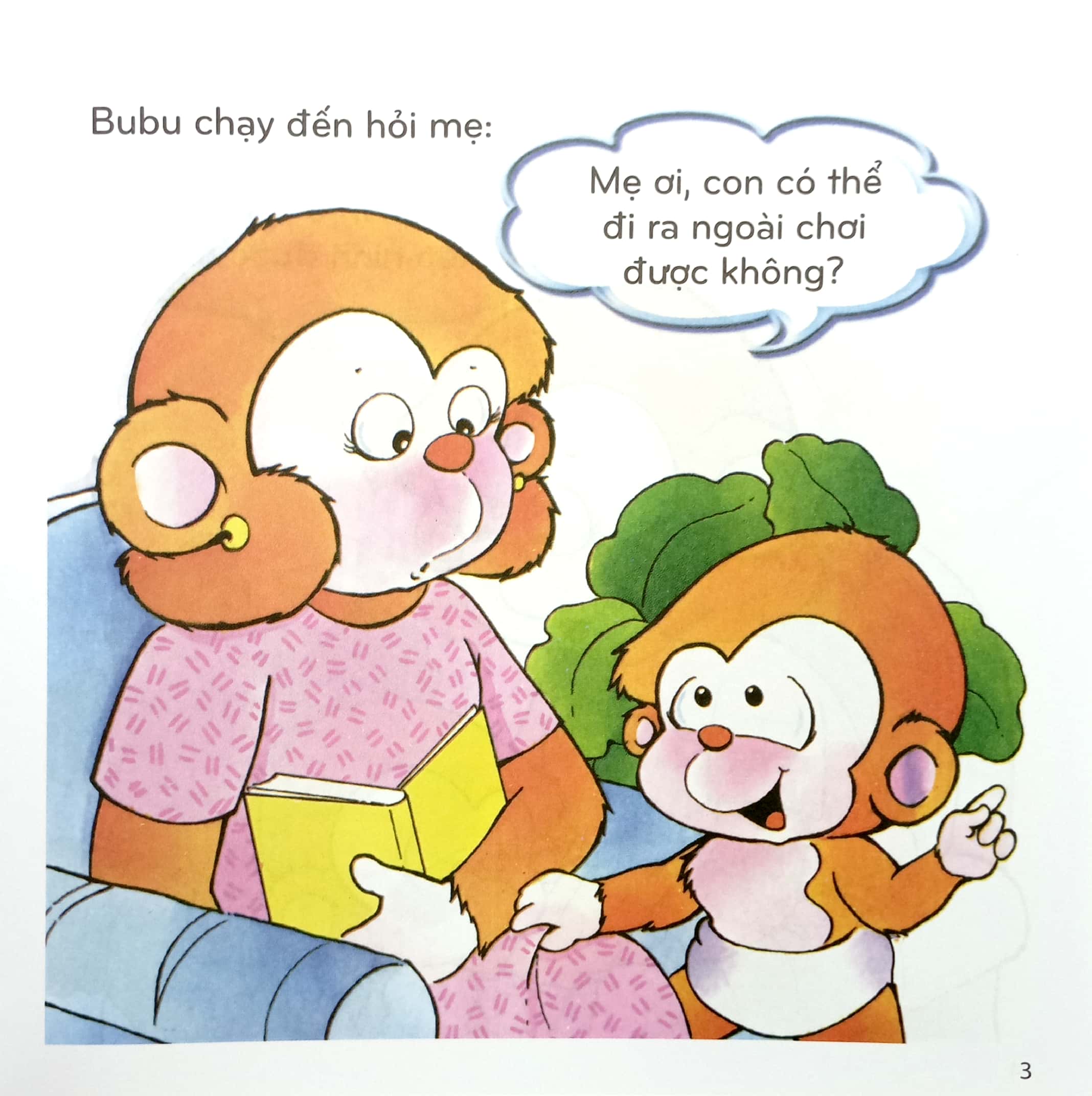 bộ bé học lễ giáo - bubu tập 26: bị cảm (tái bản 2023) - Ảnh 4