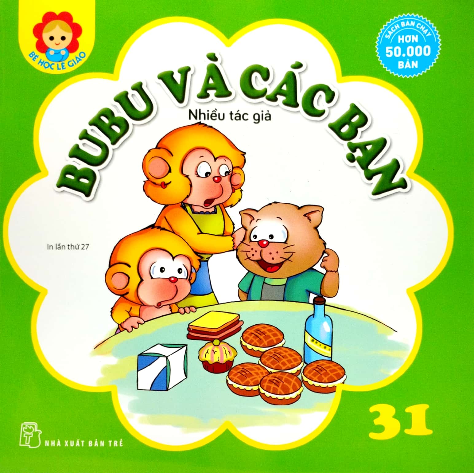 bộ bé học lễ giáo - bubu tập 31: bubu tập và các bạn (tái bản 2023) - Ảnh 2