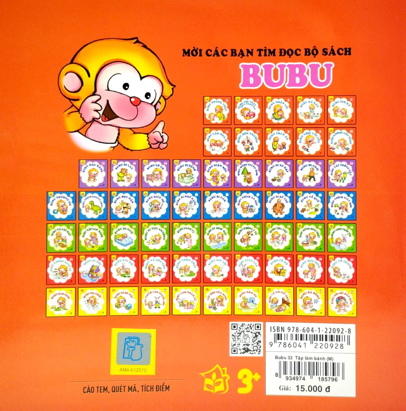 bộ bé học lễ giáo - bubu tập 32: tập làm bánh (tái bản 2023) - Ảnh 6