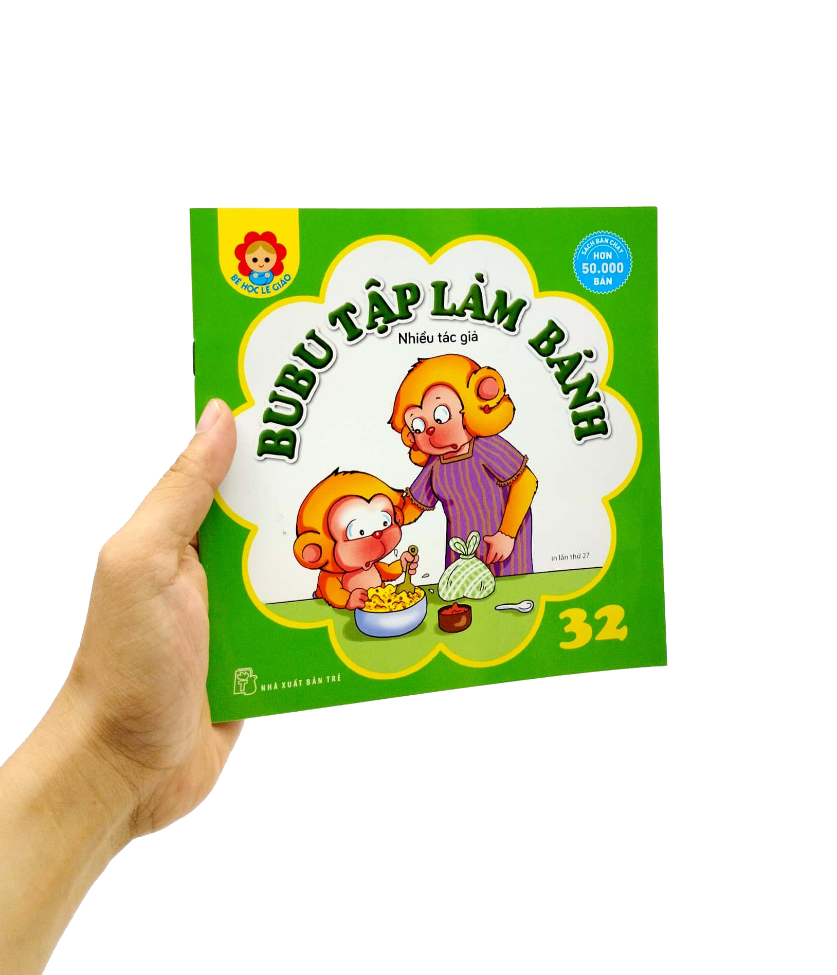 bộ bé học lễ giáo - bubu tập 32: tập làm bánh (tái bản 2023) - Ảnh 7