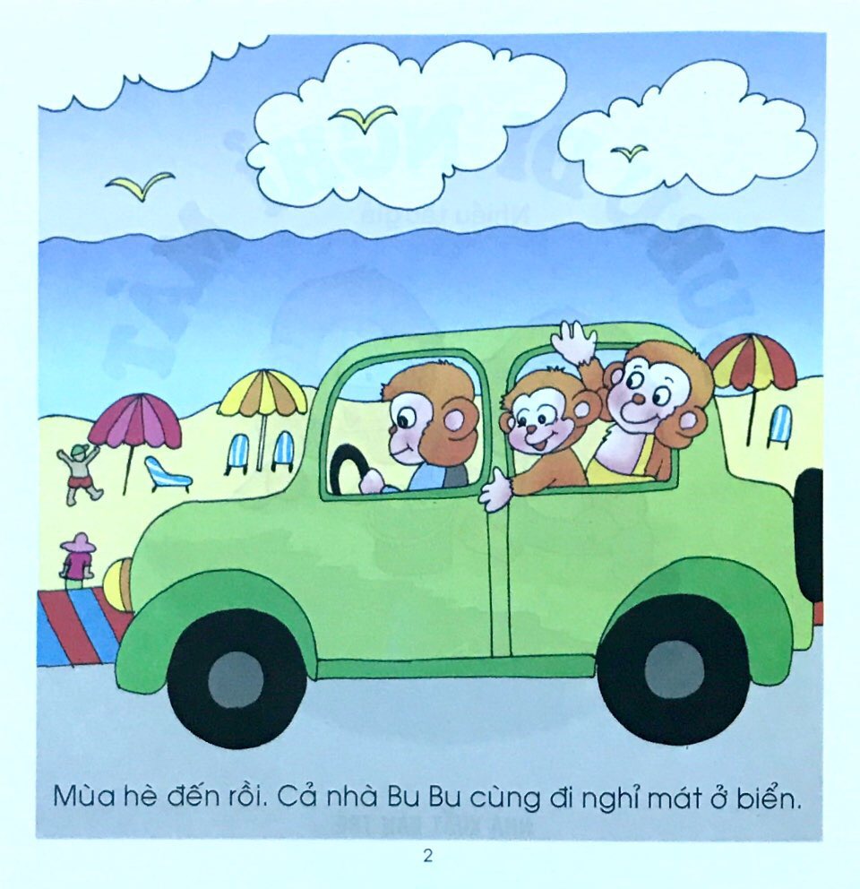 bộ bé học lễ giáo - bubu tập 36: đi nghỉ mát (tái bản 2023) - Ảnh 2