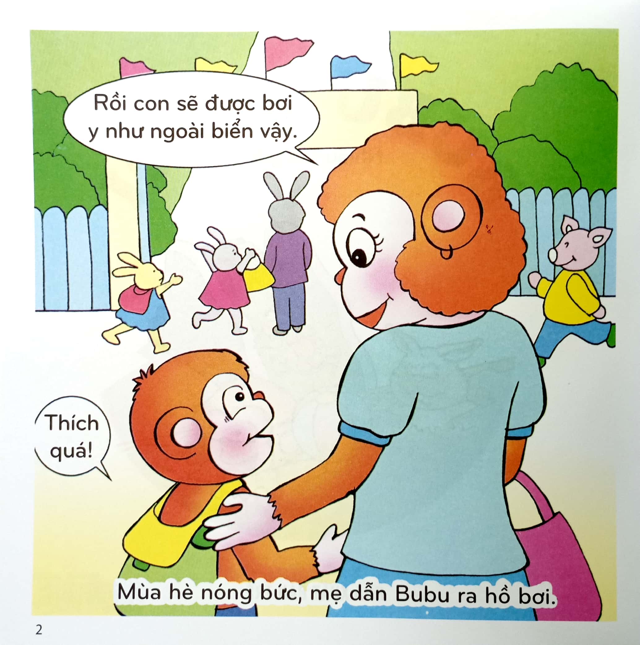 bộ bé học lễ giáo - bubu tập 42: đi bơi (tái bản 2023) - Ảnh 3