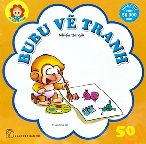 bộ bé học lễ giáo - bubu tập 50: vẽ tranh (tái bản 2022) - Ảnh 2