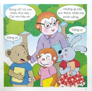 bộ bé học lễ giáo - bubu tập 50: vẽ tranh (tái bản 2022) - Ảnh 4