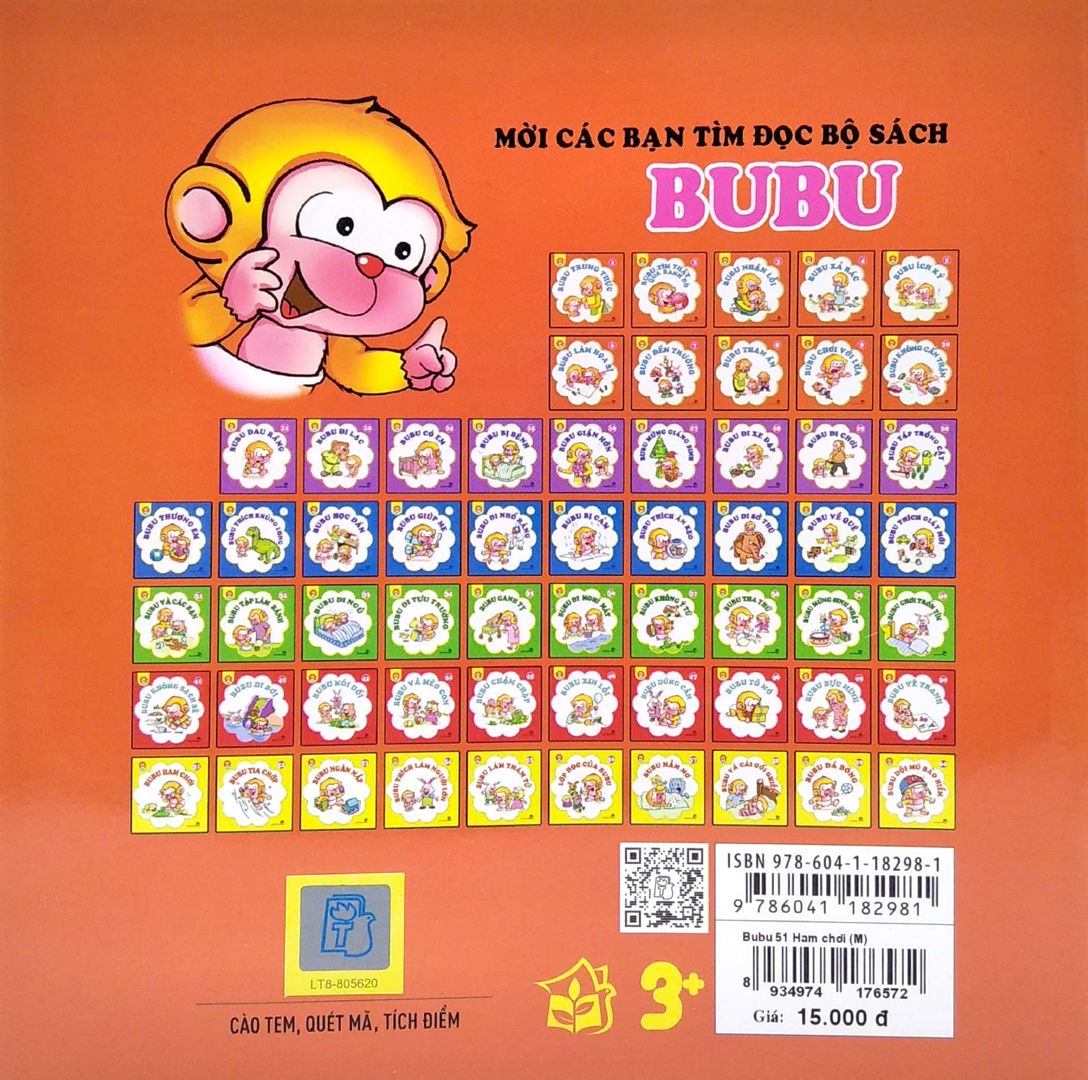 bộ bé học lễ giáo - bubu tập 51: ham chơi (tái bản 2022) - Ảnh 6