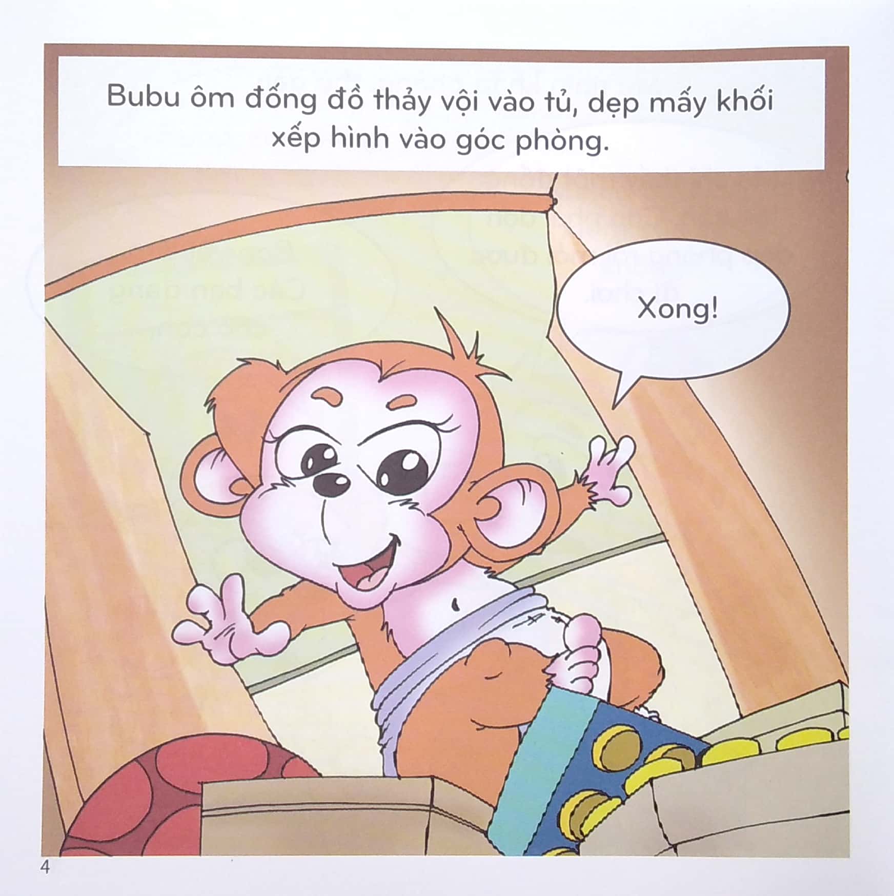 bộ bé học lễ giáo - bubu tập 53: ngăn nắp (tái bản 2022) - Ảnh 5