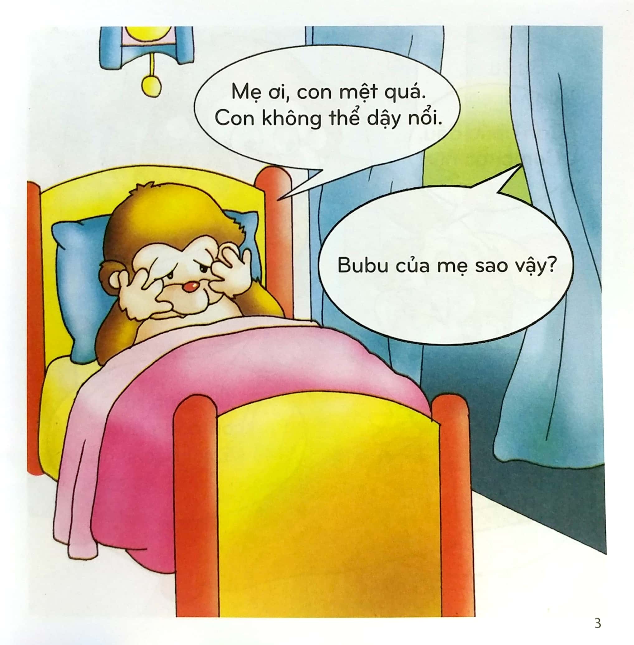 bộ bé học lễ giáo - tập 15: bubu bị bệnh (tái bản 2022) - Ảnh 5