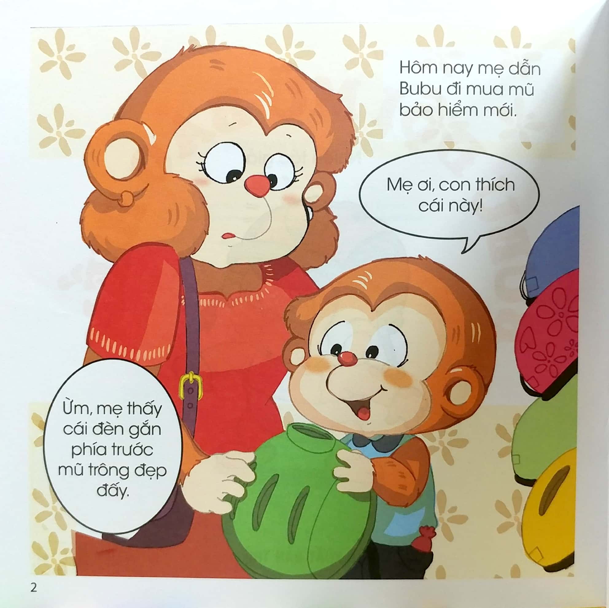 bộ bé học lễ giáo - tập 60: bubu đội mũ bảo hiểm (2022) - Ảnh 3