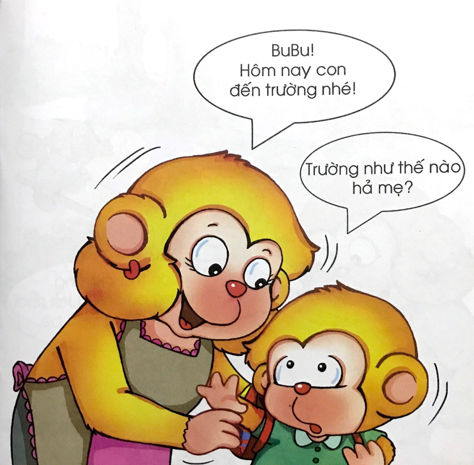 bộ bé học lễ giáo - tập 7: bubu đến trường (2022) - Ảnh 2