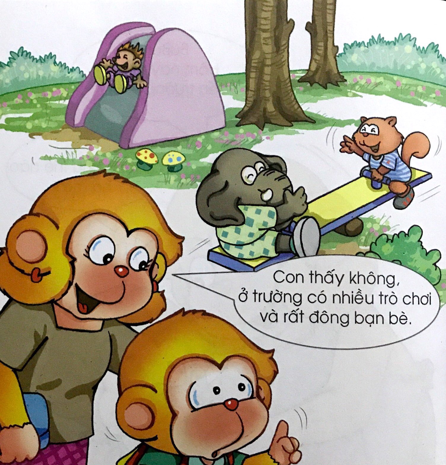 bộ bé học lễ giáo - tập 7: bubu đến trường (2022) - Ảnh 3