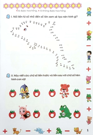 bộ bé học toán - cộng trừ trong phạm vi 100 (tái bản) - Ảnh 3