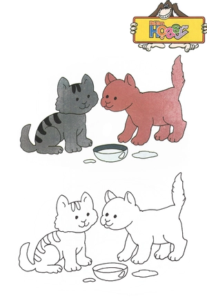 bộ bé làm họa sỹ - bé tô màu (tập 7) - Ảnh 10