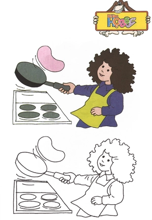 bộ bé làm họa sỹ - bé tô màu (tập 7) - Ảnh 8