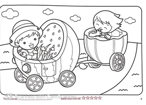 bộ bé làm họa sỹ nhí - nhập môn tô màu cho bé (tập 4) - Ảnh 9