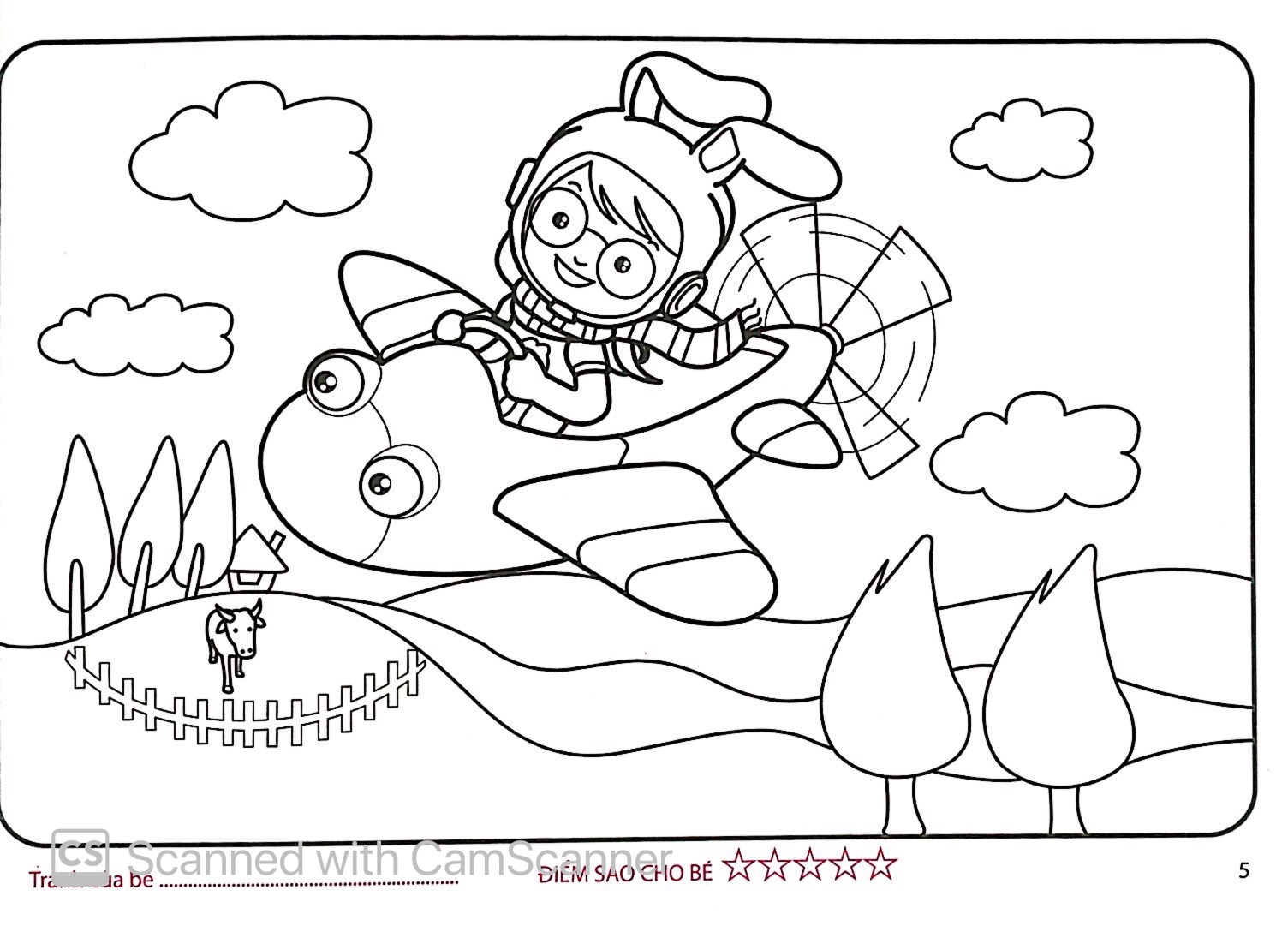 bộ bé làm họa sỹ nhí - nhập môn tô màu cho bé (tập 5) - Ảnh 4