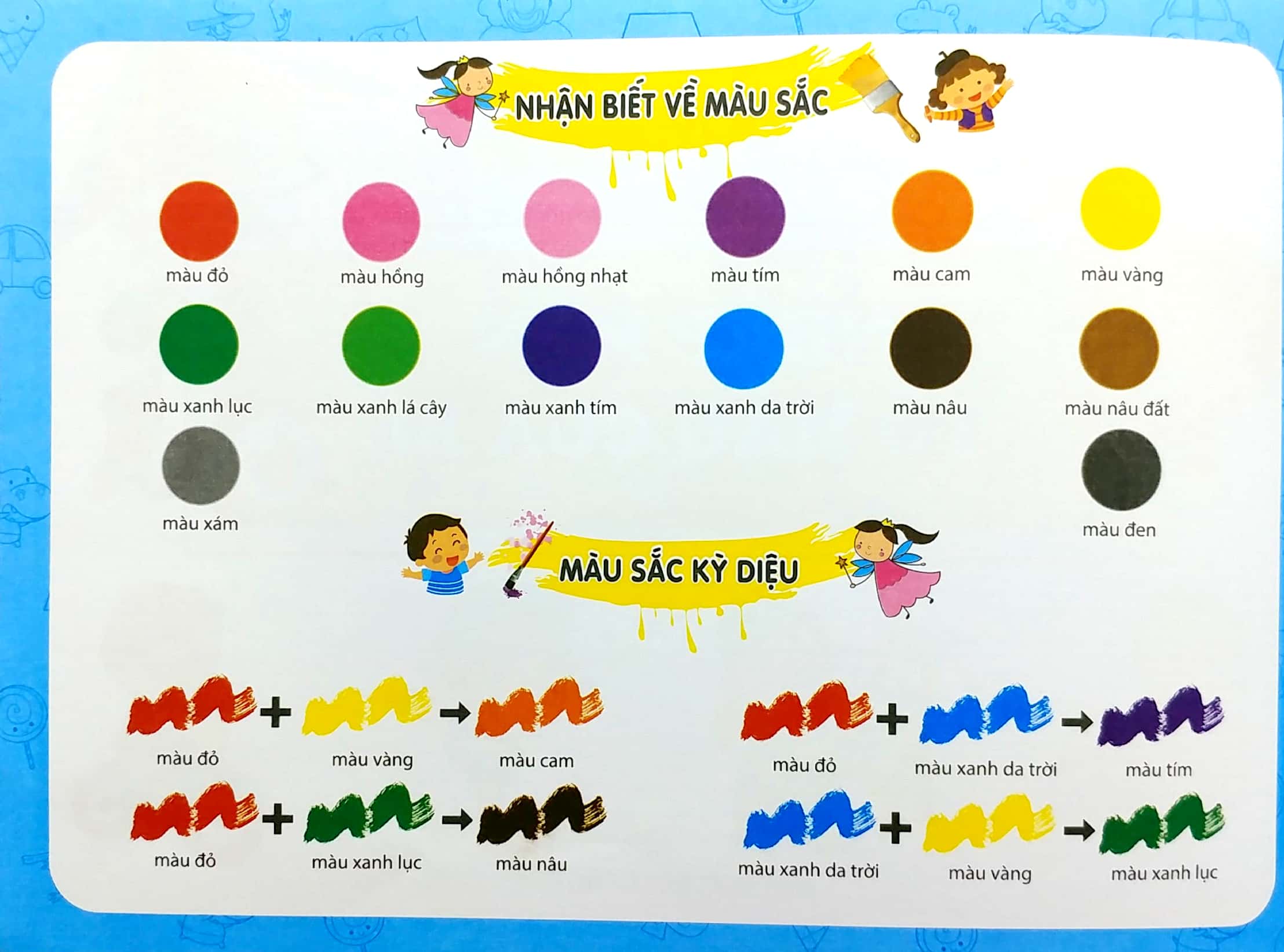 bộ bé làm họa sỹ nhí - nhập môn tô màu cho bé (tập 6) - Ảnh 2