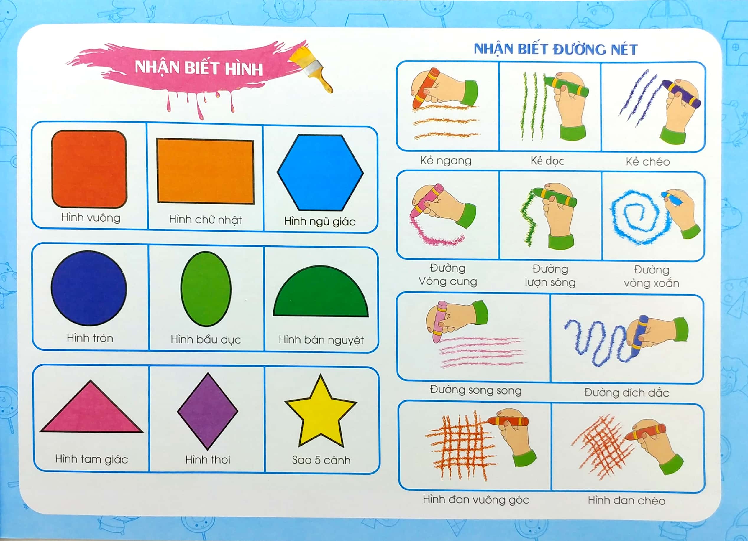 bộ bé làm họa sỹ nhí - nhập môn tô màu cho bé (tập 6) - Ảnh 3