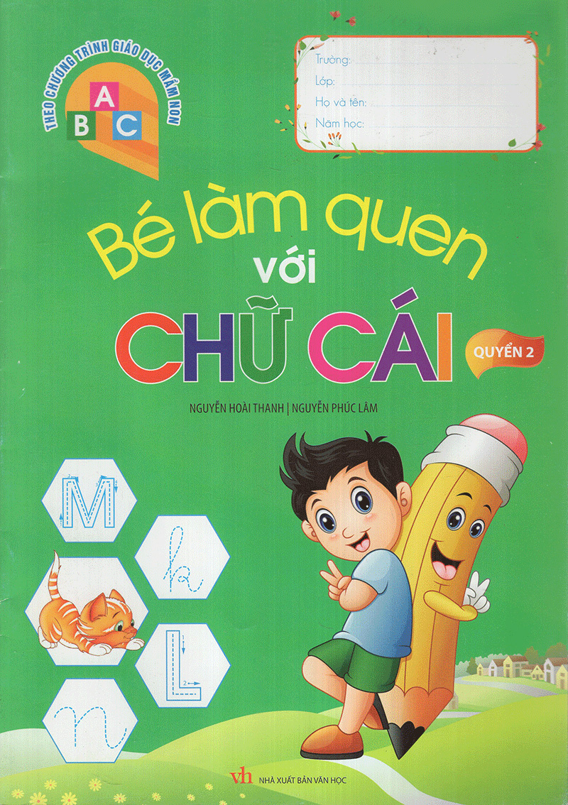 bộ bé làm quen với chữ cái - quyển 2 - Ảnh 2