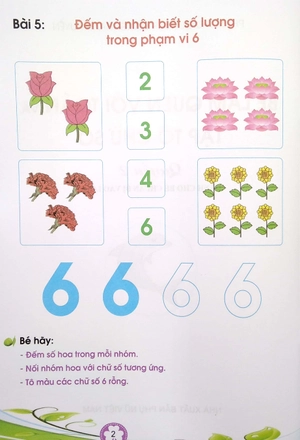 bộ bé làm quen với toán và tập tô chữ số - quyển 2 - Ảnh 3