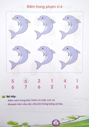 bộ bé làm quen với toán và tập tô chữ số - quyển 2 - Ảnh 4