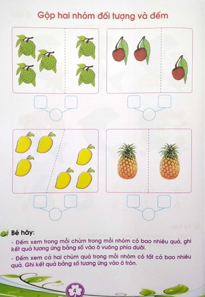 bộ bé làm quen với toán và tập tô chữ số - quyển 2 - Ảnh 5