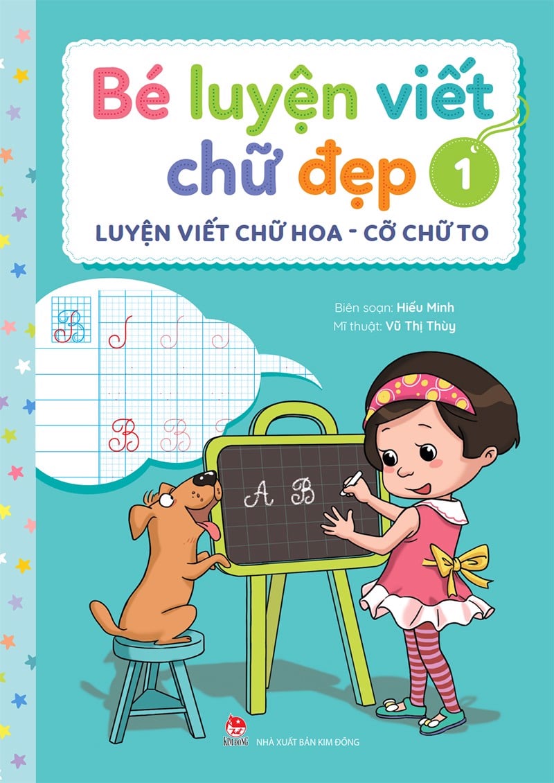 bộ bé luyện viết chữ đẹp - tập 1 - luyện viết chữ hoa - cỡ chữ to - Ảnh 2