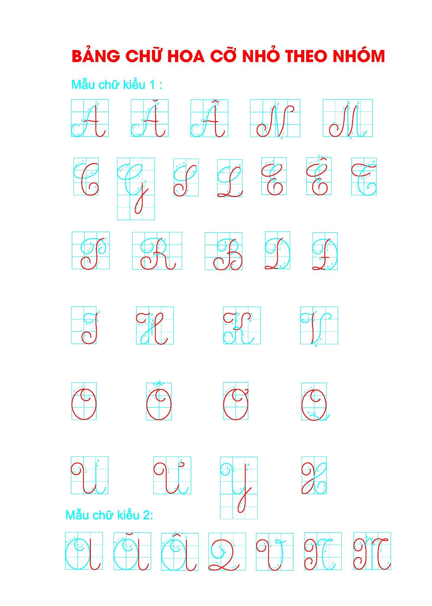 bộ bé luyện viết chữ đẹp - tập 1 - luyện viết chữ hoa - cỡ chữ to - Ảnh 7