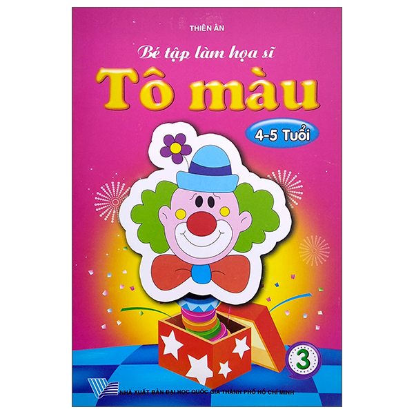 bộ bé tập làm họa sĩ - tô màu 3 (4-5 tuổi) - Ảnh 2