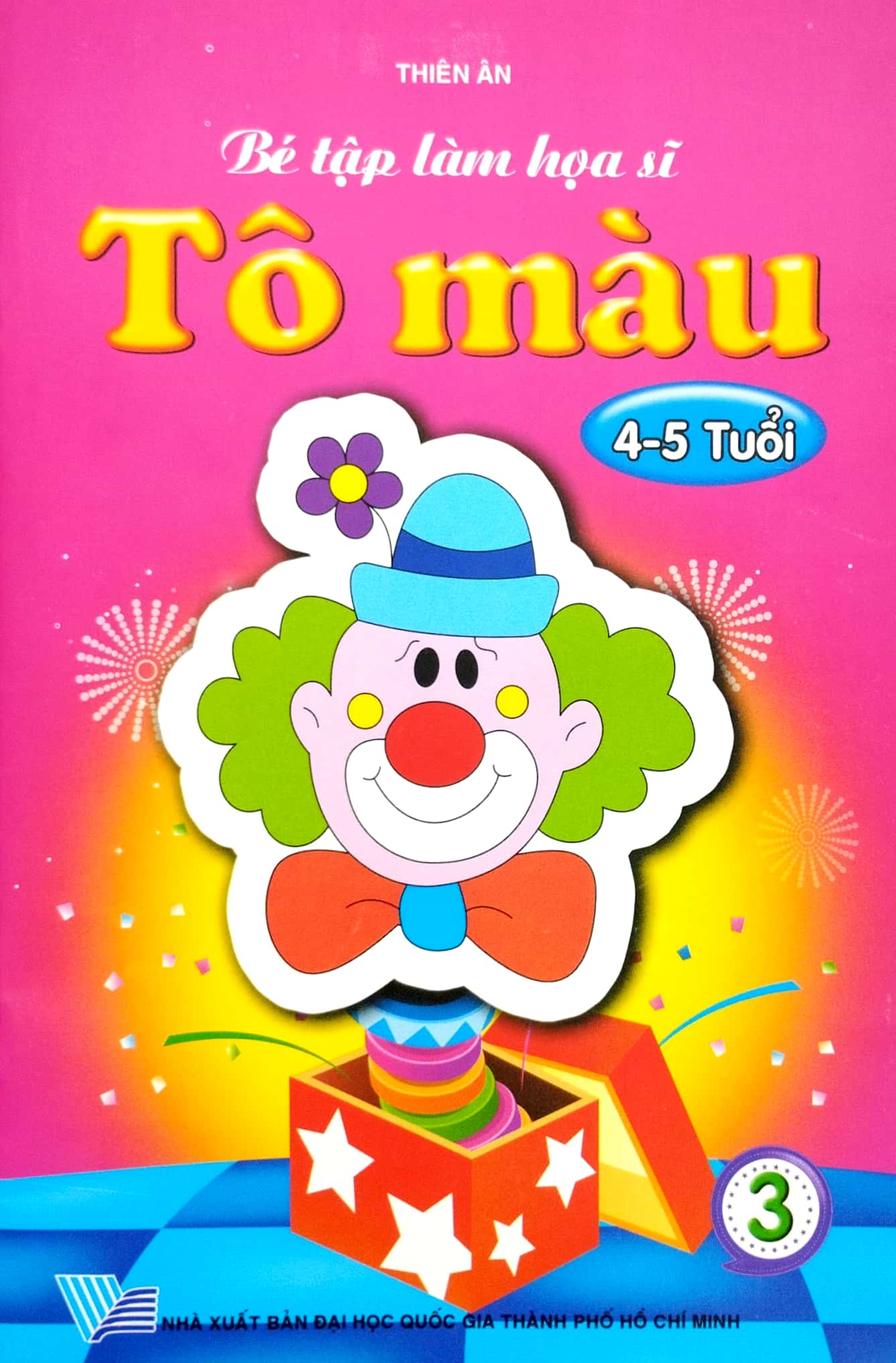 bộ bé tập làm họa sĩ - tô màu 3 (4-5 tuổi) - Ảnh 3