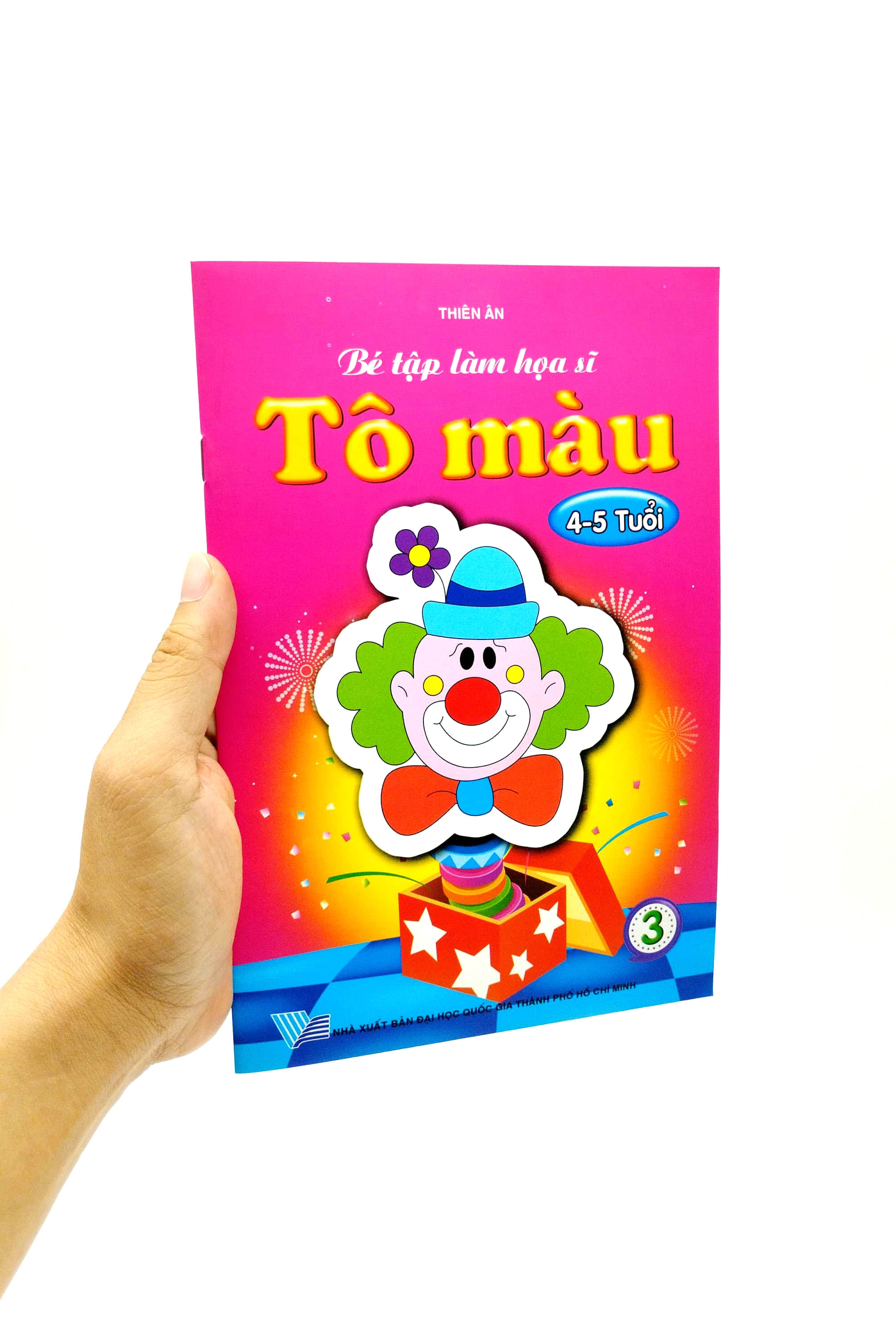 bộ bé tập làm họa sĩ - tô màu 3 (4-5 tuổi) - Ảnh 8