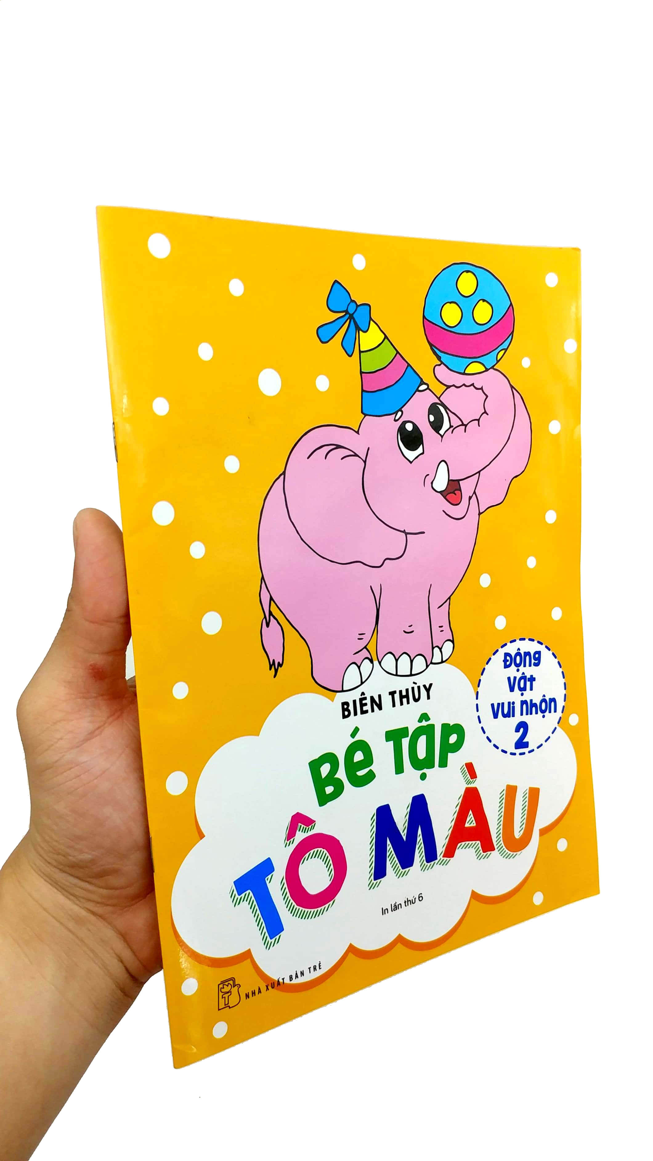 bộ bé tập tô màu - động vật vui nhộn 2 (tái bản 2023) - Ảnh 6