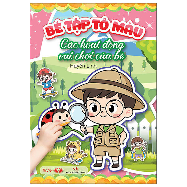 Bộ Bé Tập Tô Màu - Nghề Nghiệp - Ảnh 10