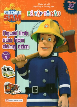 bộ bé tập tô màu - người lính cứu hỏa dũng cảm quyển 4 - Ảnh 2