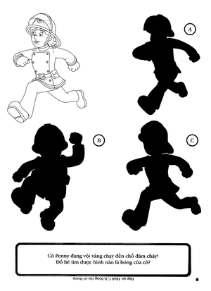 bộ bé tập tô màu - người lính cứu hỏa dũng cảm quyển 4 - Ảnh 7