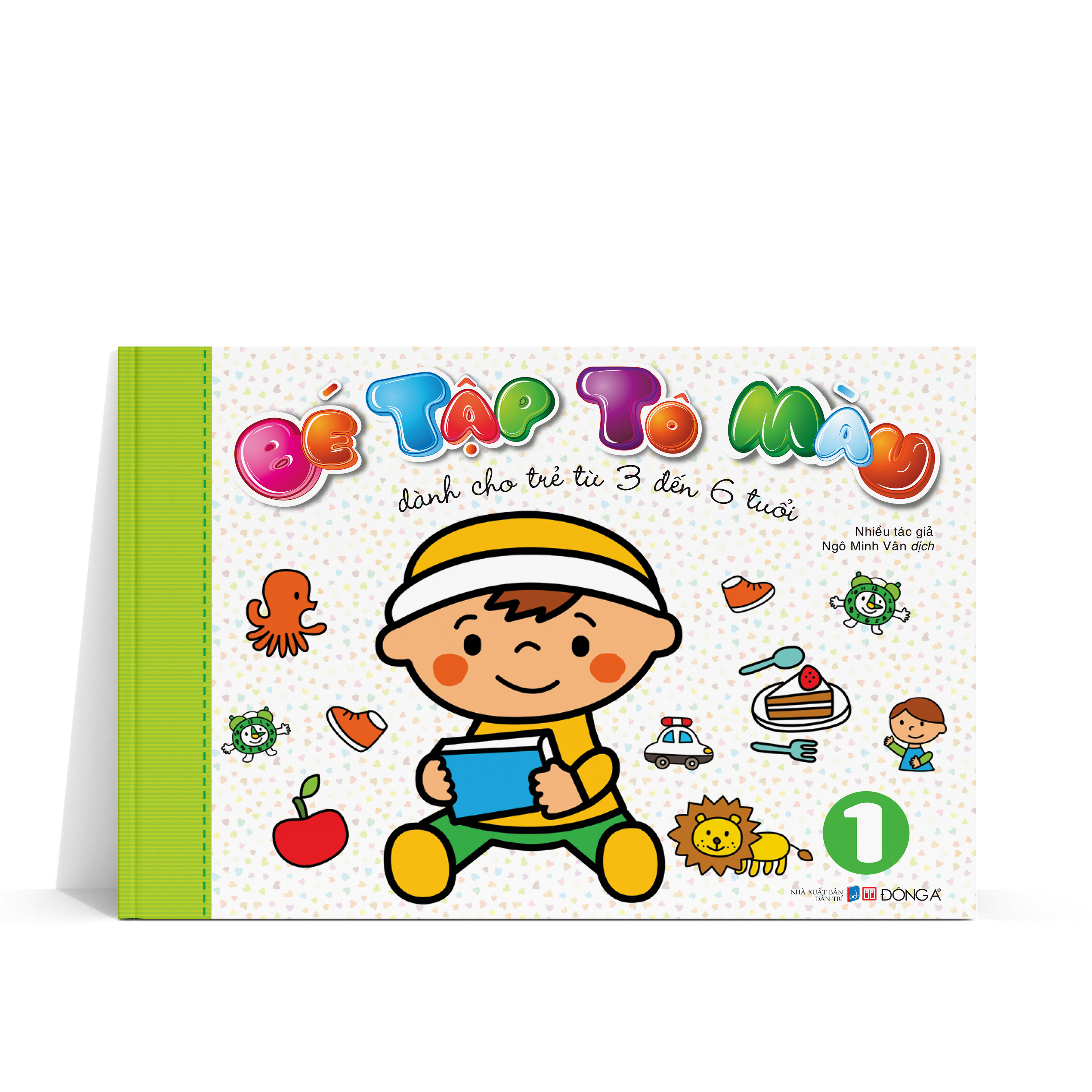 bộ bé tập tô màu - tập 1 (dành cho trẻ từ 3-6 tuổi) - Ảnh 3