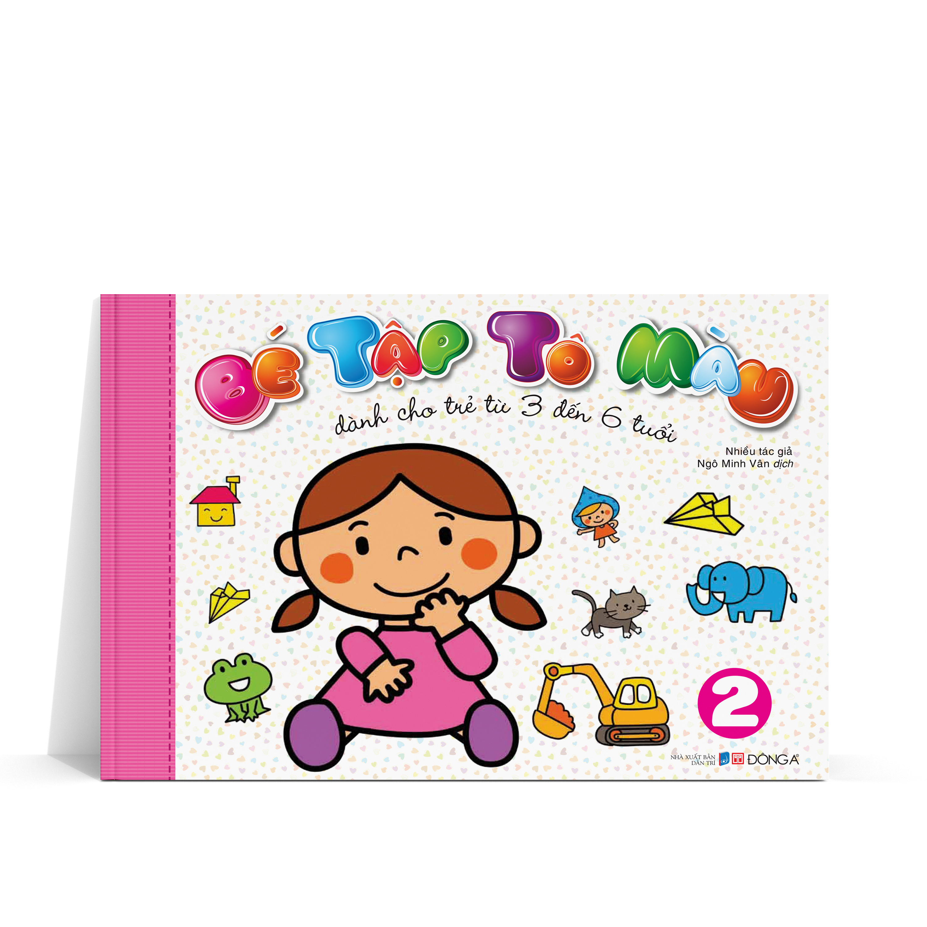 bộ bé tập tô màu - tập 2 (dành cho trẻ từ 3-6 tuổi) - Ảnh 3